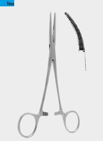 КЕЛЛІ РАНКІН (KELLY RANKIN), кровоспинний затискач, (вигнутий) 16 см (cm). Бренд: Zepf (Зепф).